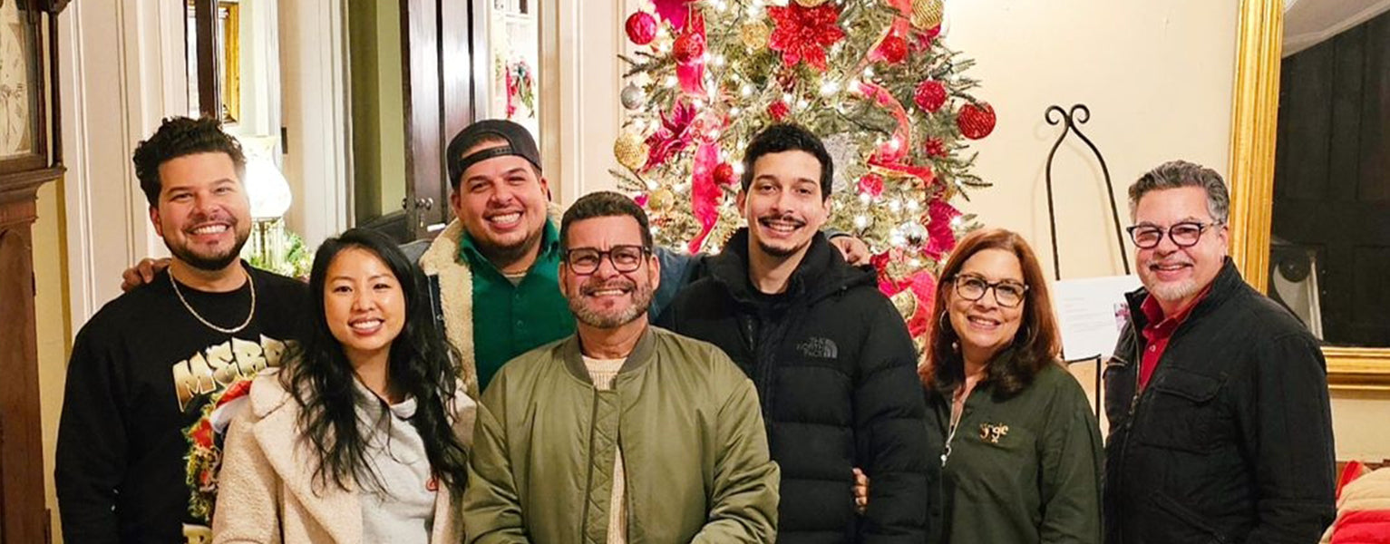 Ramirez Family at Bartow-Pell Mansion "Holiday Lights"