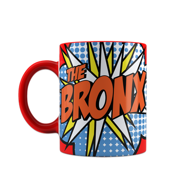 Bronx POW! Ceramic Mug Front