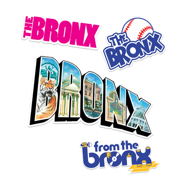 Bronx Gradient Sticker Set