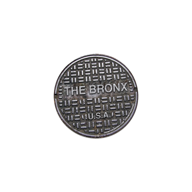 The Bronx USA Sewer Cover Sticker