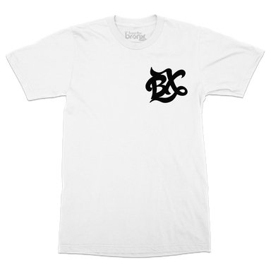 BX Wave T-Shirt Front in White