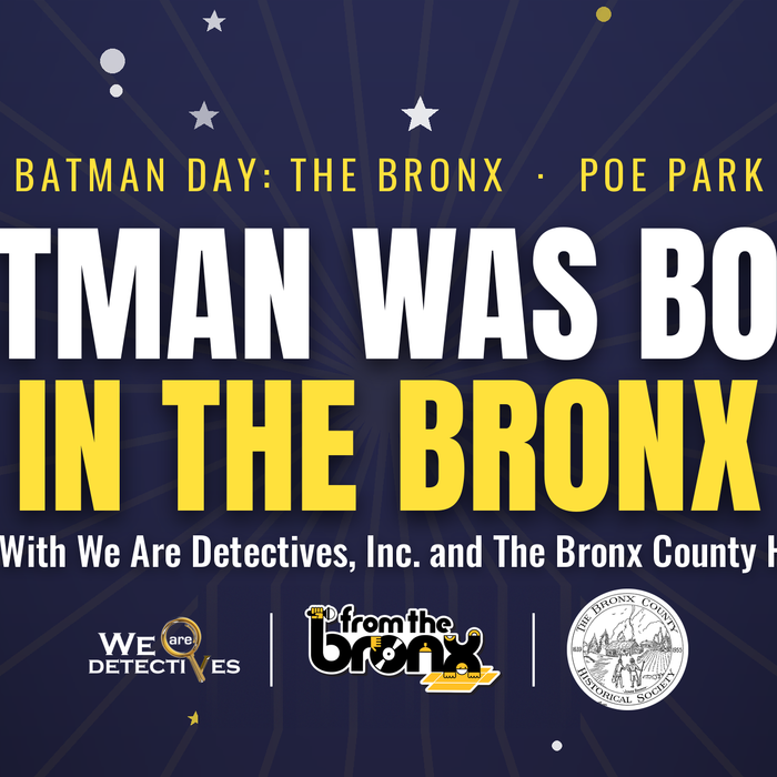 Batman Was Born in The Bronx: Batman Day 2026 at Poe Park