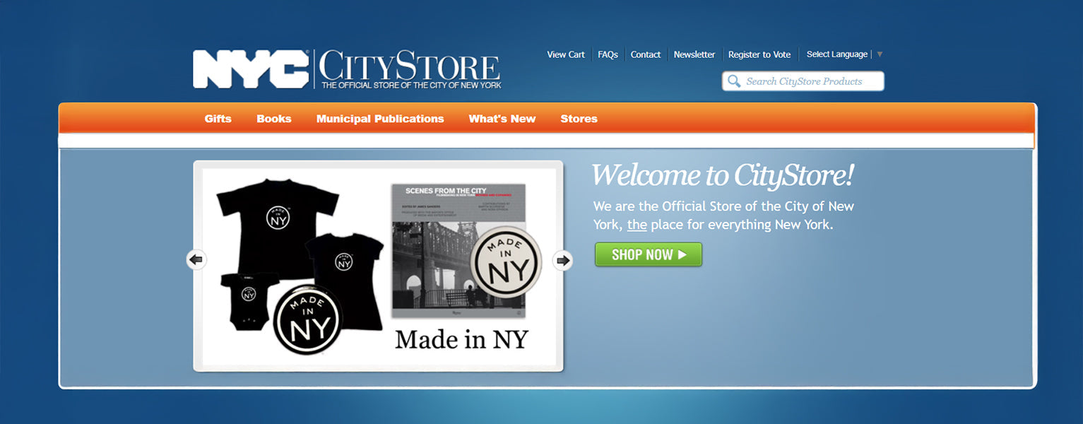 From The Bronx Now Available at NYC's CityStore