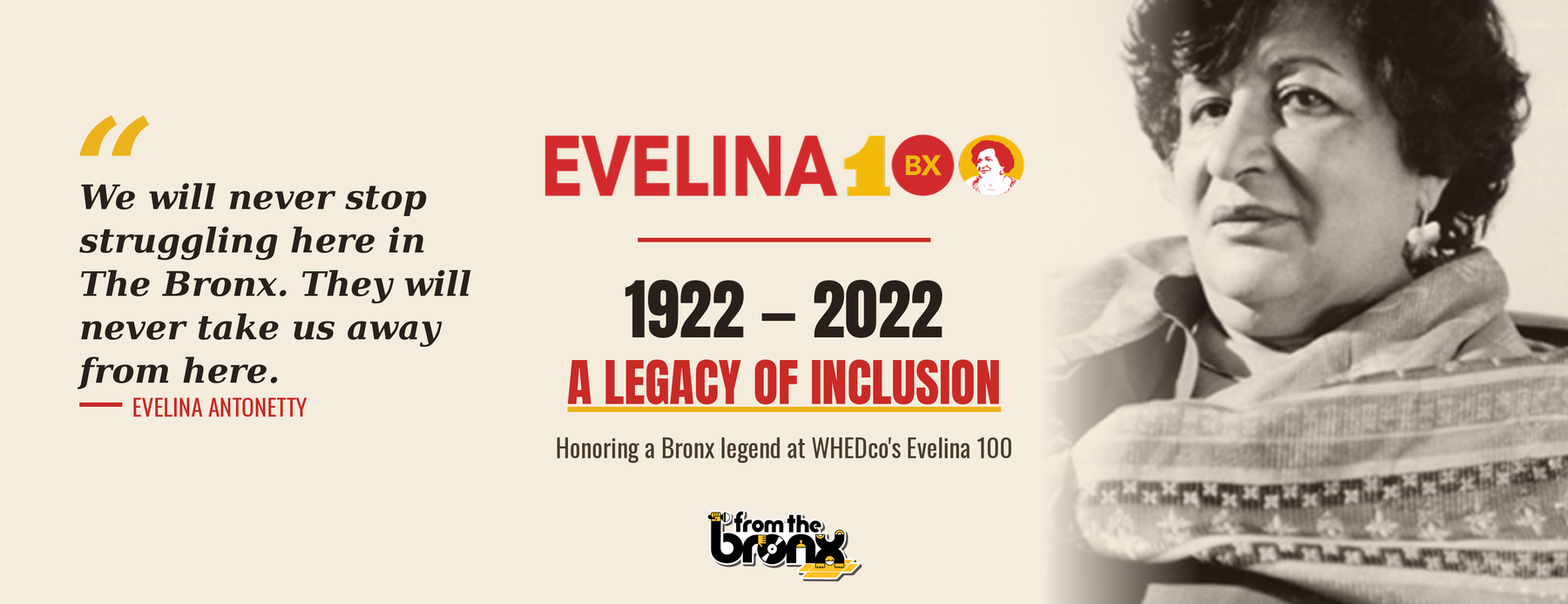 The Official Merch of a Bronx Legend: Our Evelina 100 Pop-Up!