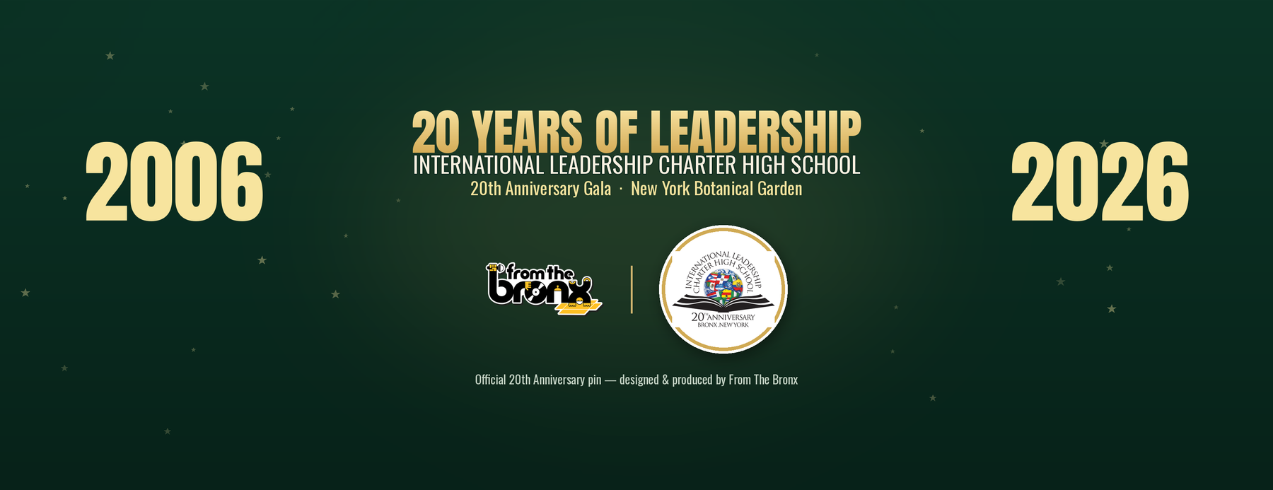 20 Years of Leadership: Commemorative Pins for a Bronx Milestone