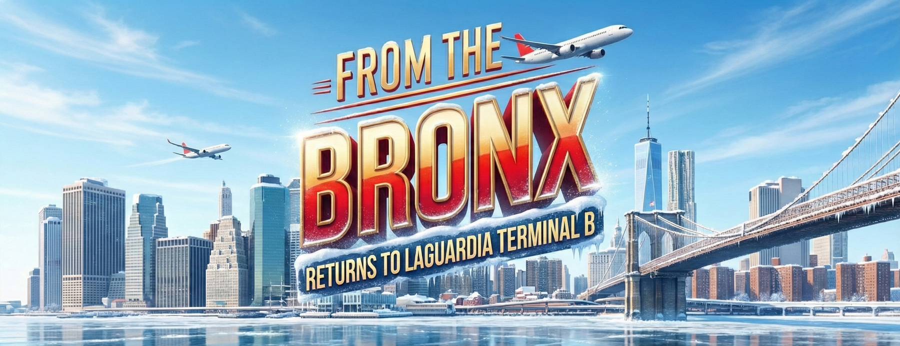 From The Bronx Takes Flight: We're Back at LaGuardia Terminal B!
