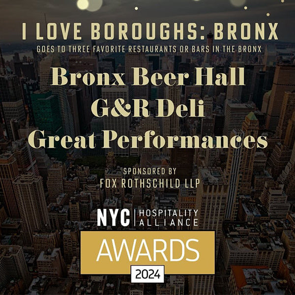 The Bronx Beer Hall Wins Big at the 2024 NYC Hospitality Alliance Awards