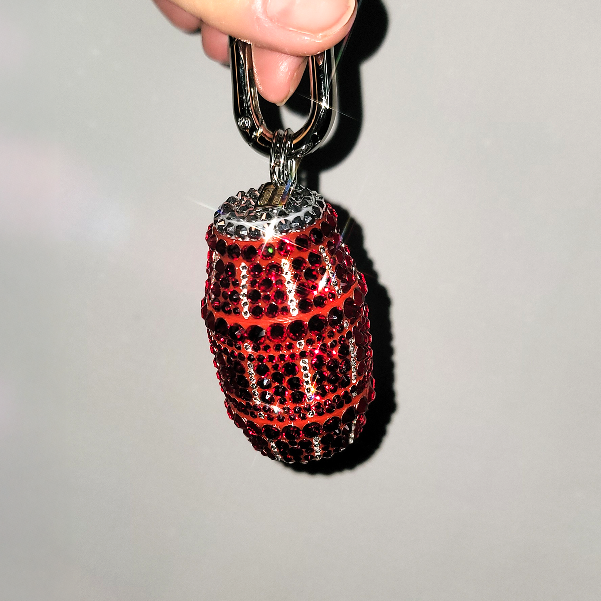 Quarter Water Bag Charm in Red