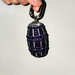Quarter Water Bag Charm in Purple
