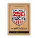 America 250: The Bronx hard enamel pin displayed on its commemorative backing card