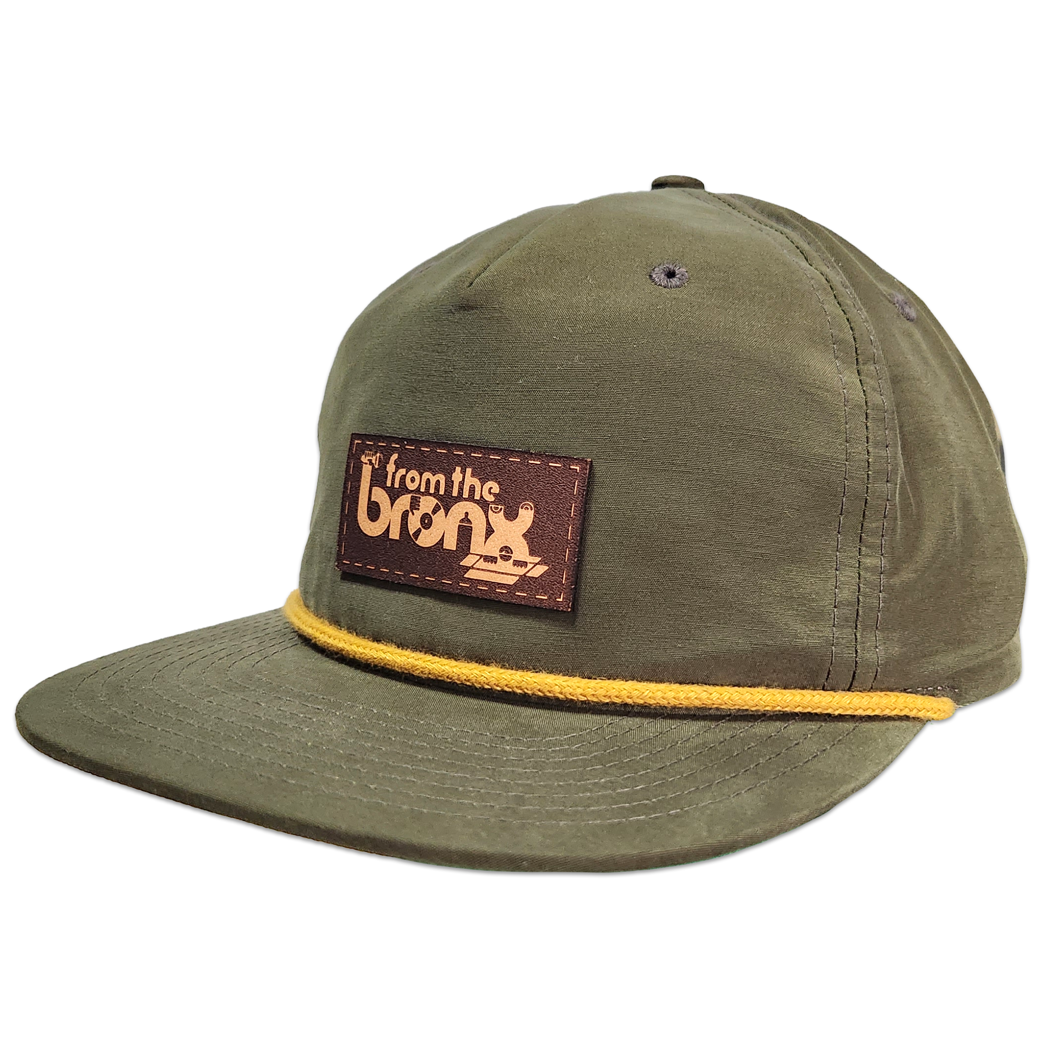 From The Bronx Granddad Hat Side in Army Green
