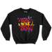 "Born" in The Bronx! Paint Splatter Holiday Crewneck Front