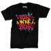 "Born" in The Bronx! Paint Splatter Holiday T-Shirt Front