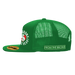 Broke Heart Club Green Trucker Hat Side