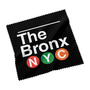 Bronx NYC Microfiber Cloth Front