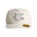 BX Wave Reflective Bone White Surf Cap Front