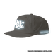 BX Wave Reflective Surf Cap in Bone White Side with Simulated Reflection
