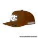 BX Wave Reflective Safety Orange Surf Cap with Simulated Reflection Side