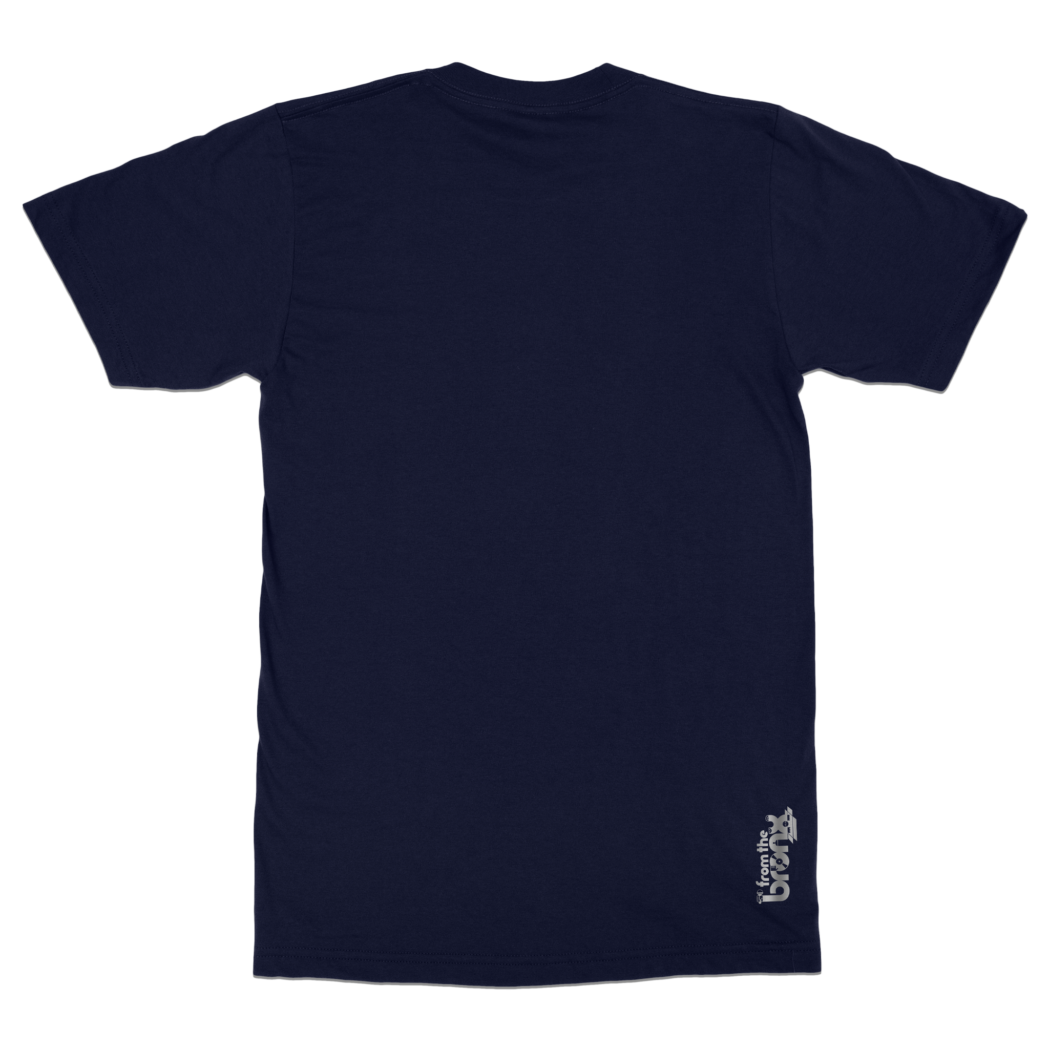 BX Wave Reflective T-Shirt Back in Navy