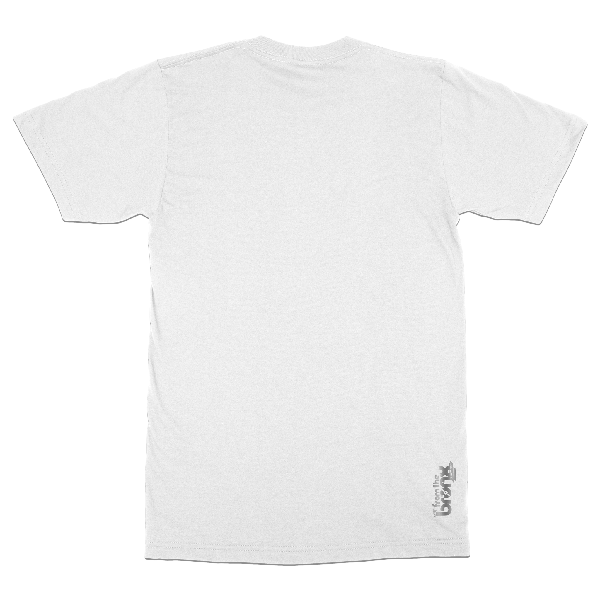 BX Wave Reflective T-Shirt Back in White