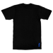 Bronx Collegiate Black T-Shirt (Blue Logo) Back
