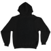 Bronx Collegiate Hoodie Black with Black Graphite Design Back