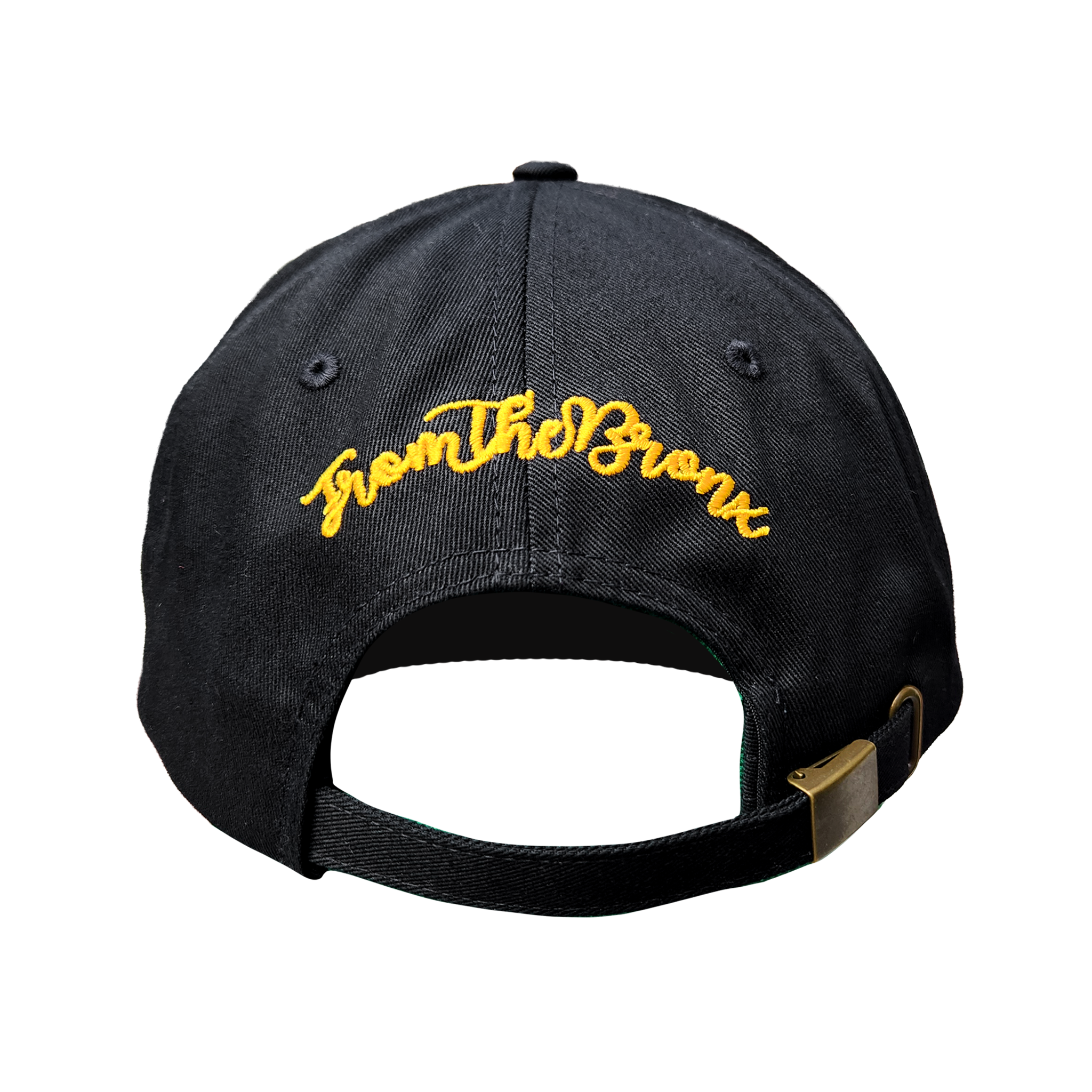 BX Wave Black Dad Hat (Gold Logo) Back