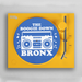 Boogie Down Bronx Slip Mat in Blue on Record Player