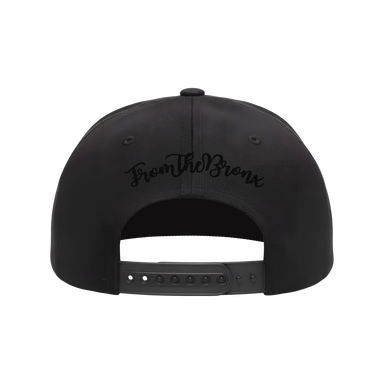 Boogie Down Bronx Snapback: Blackout Edition Back