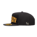 Boogie Down Bronx Black Snapback (Yellow Logo) Side