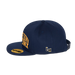 Boogie Down Bronx Navy Snapback (Yellow Logo) Side