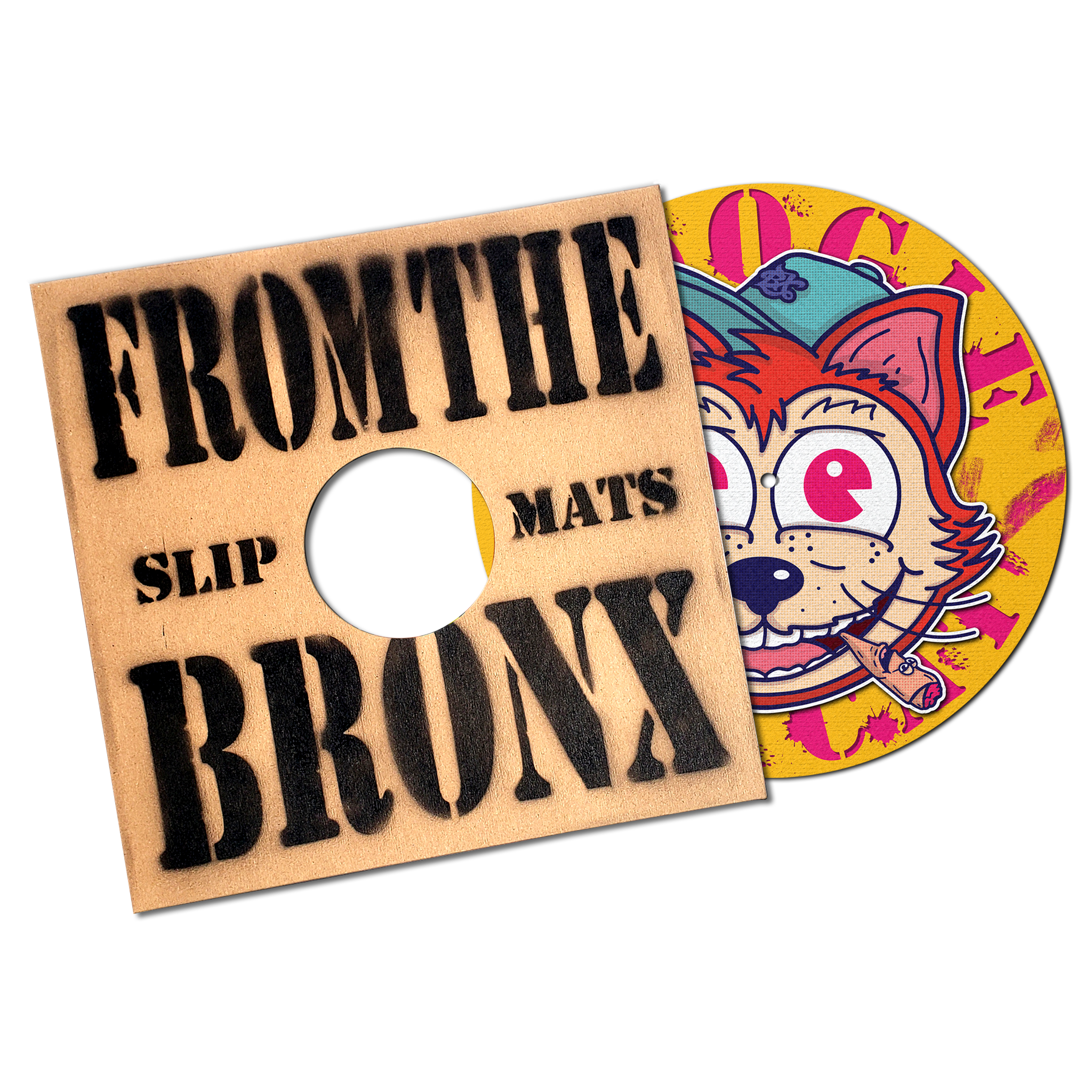 Boogie The Cat Slip Mat with Record Jacket