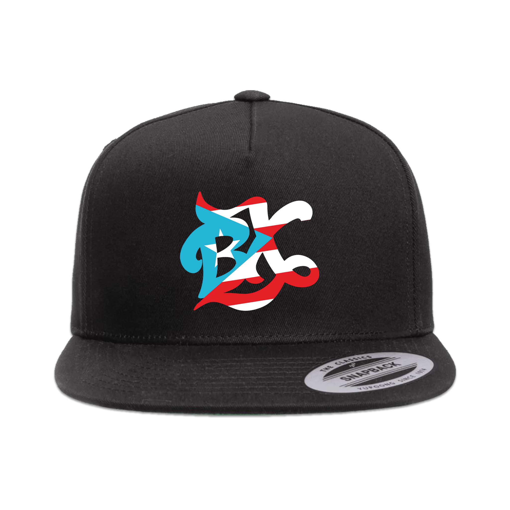 BX Wave Boricua Snapback Hat Front