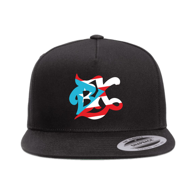 BX Wave Boricua Snapback Hat Front