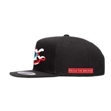 BX Wave Boricua Snapback Hat Side