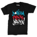 Boricua From The Bronx T-Shirt Black Front