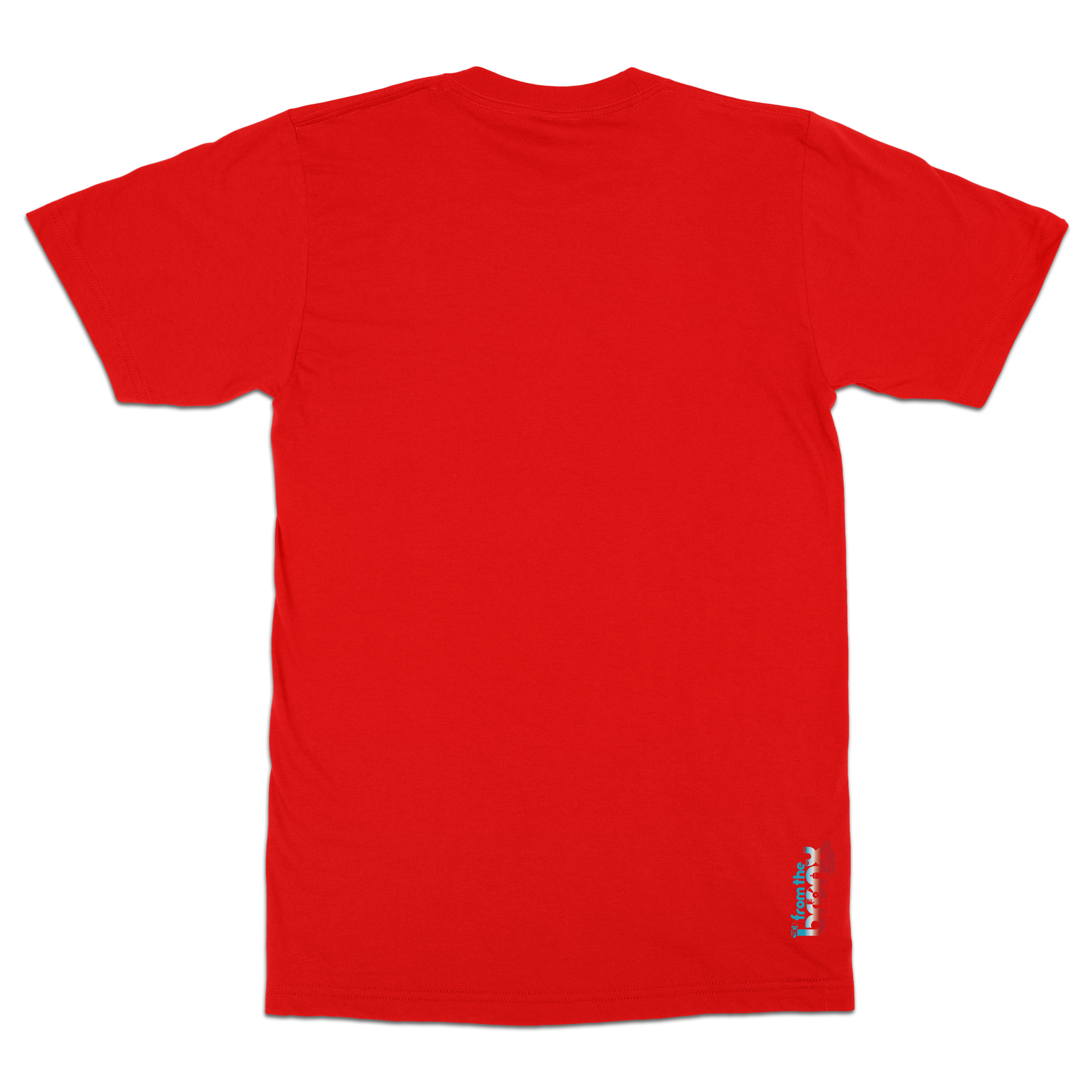 Boricua From The Bronx T-Shirt Red Back