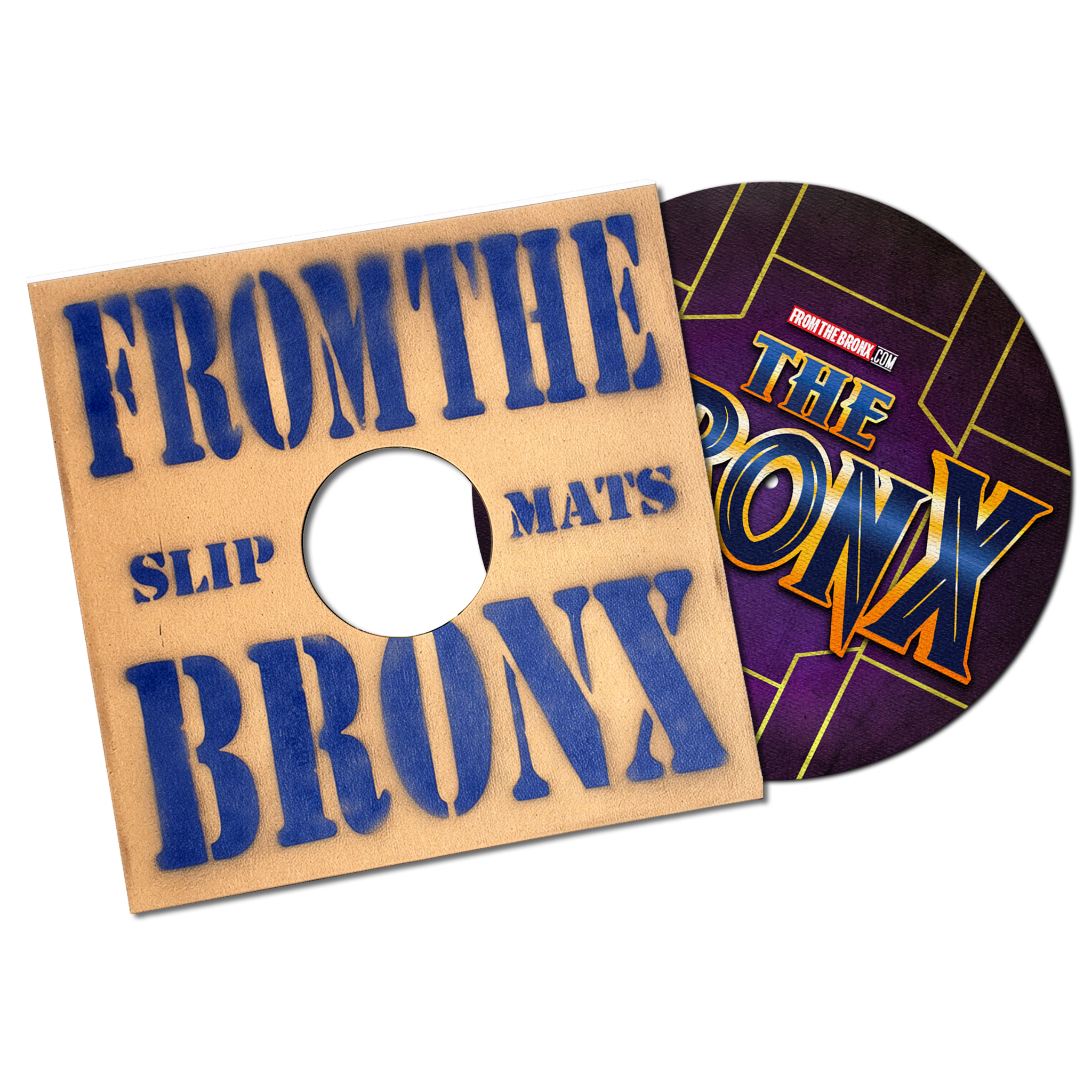 Bronx Forever Slip Mat with Record Jacket