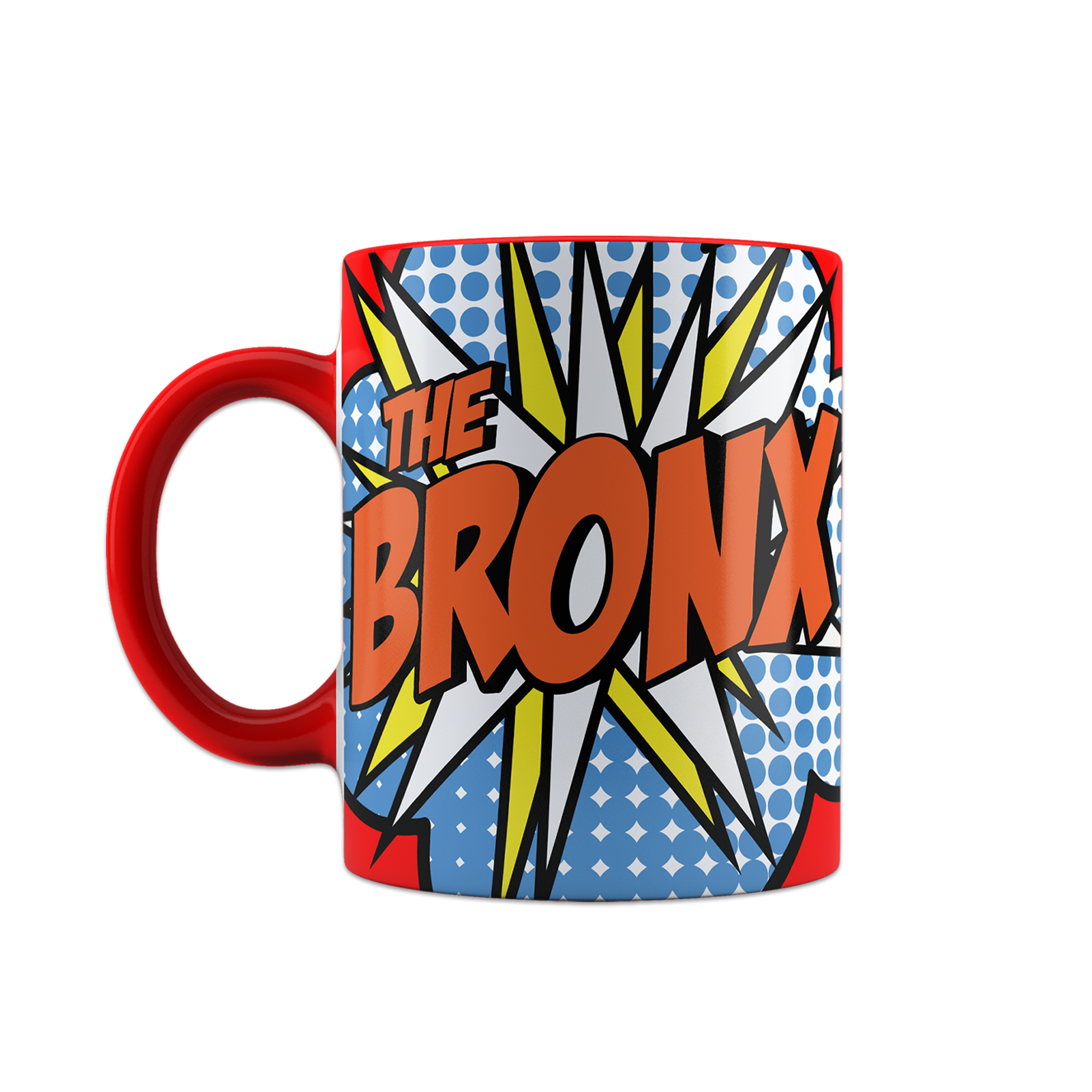 Bronx POW! Ceramic Mug Front