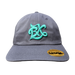 BX Wave Charcoal Dad Hat (Mint Logo) Front