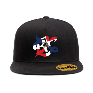 BX Wave Quisqueya Black Snapback Front