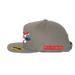 BX Wave Quisqueya Light Gray Snapback Side