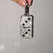 "Papa" Crystal Domino Bag Charm & Keychain Tile Combination 3:3