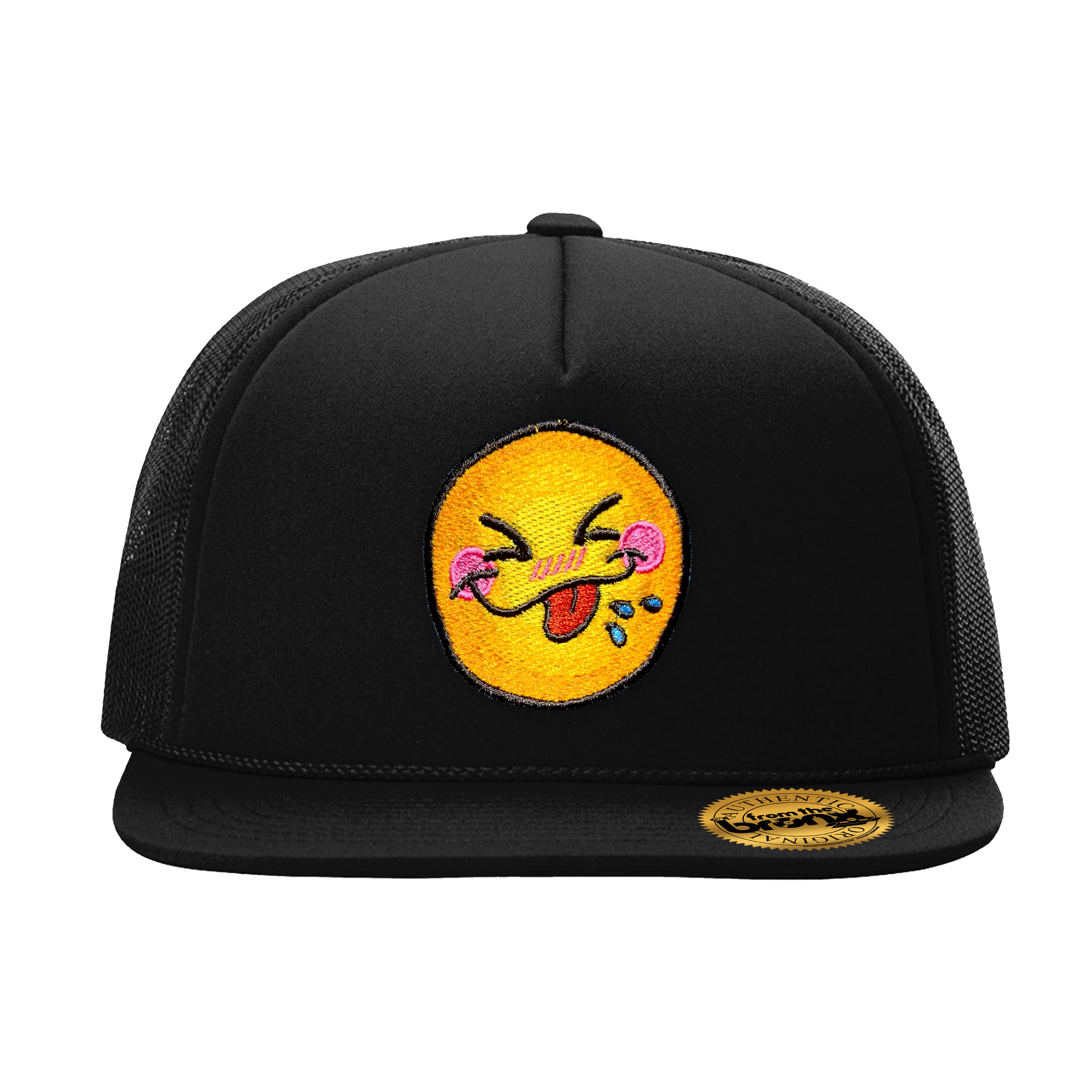 Bronx Cheer Black Trucker Hat Front