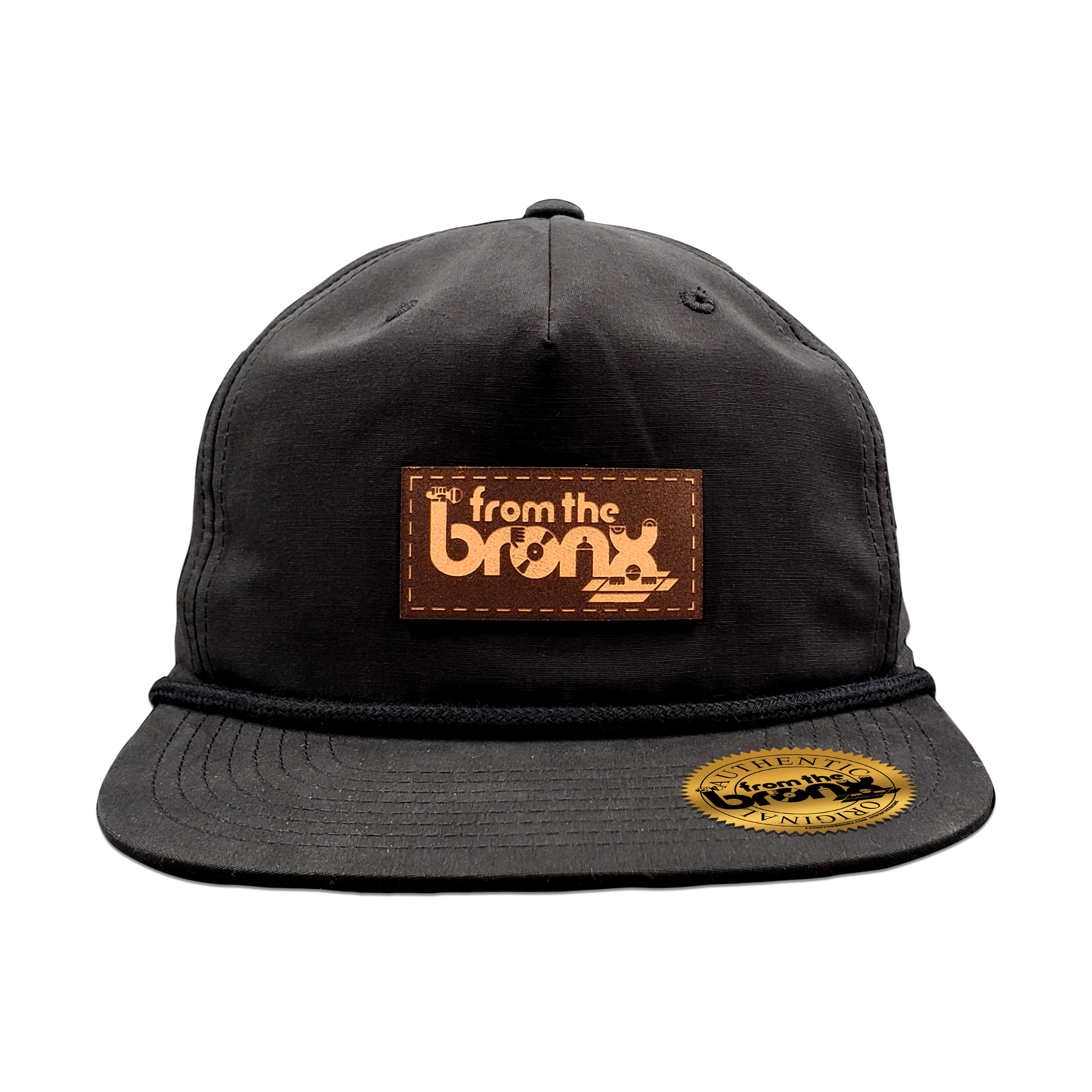 From The Bronx Black Granddad Hat Front