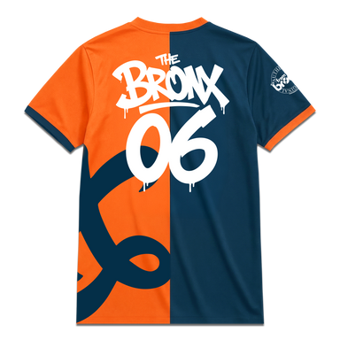 From The Bronx Boogie Down FC Home Jersey Back