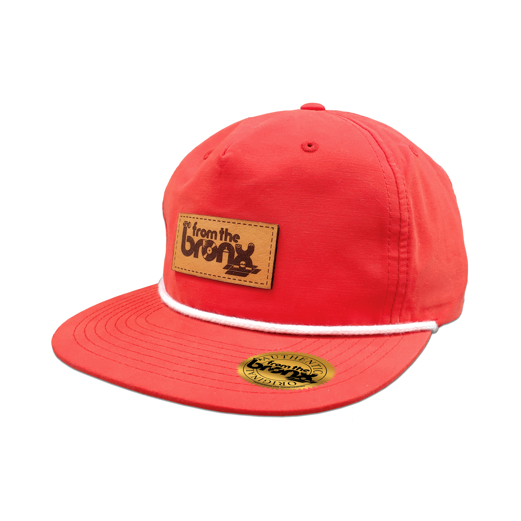 From The Bronx Red Granddad Hat Side