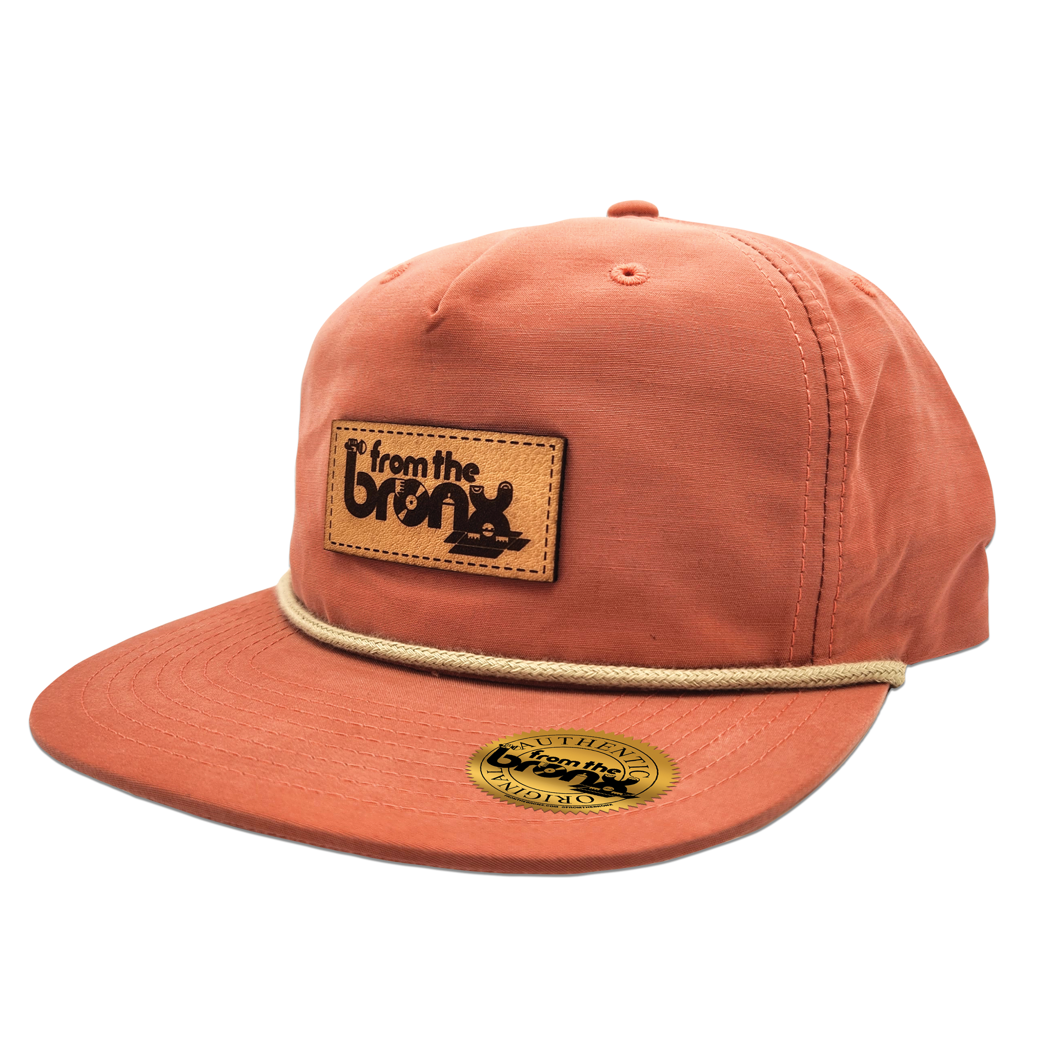 From The Bronx Salmon Granddad Hat Side