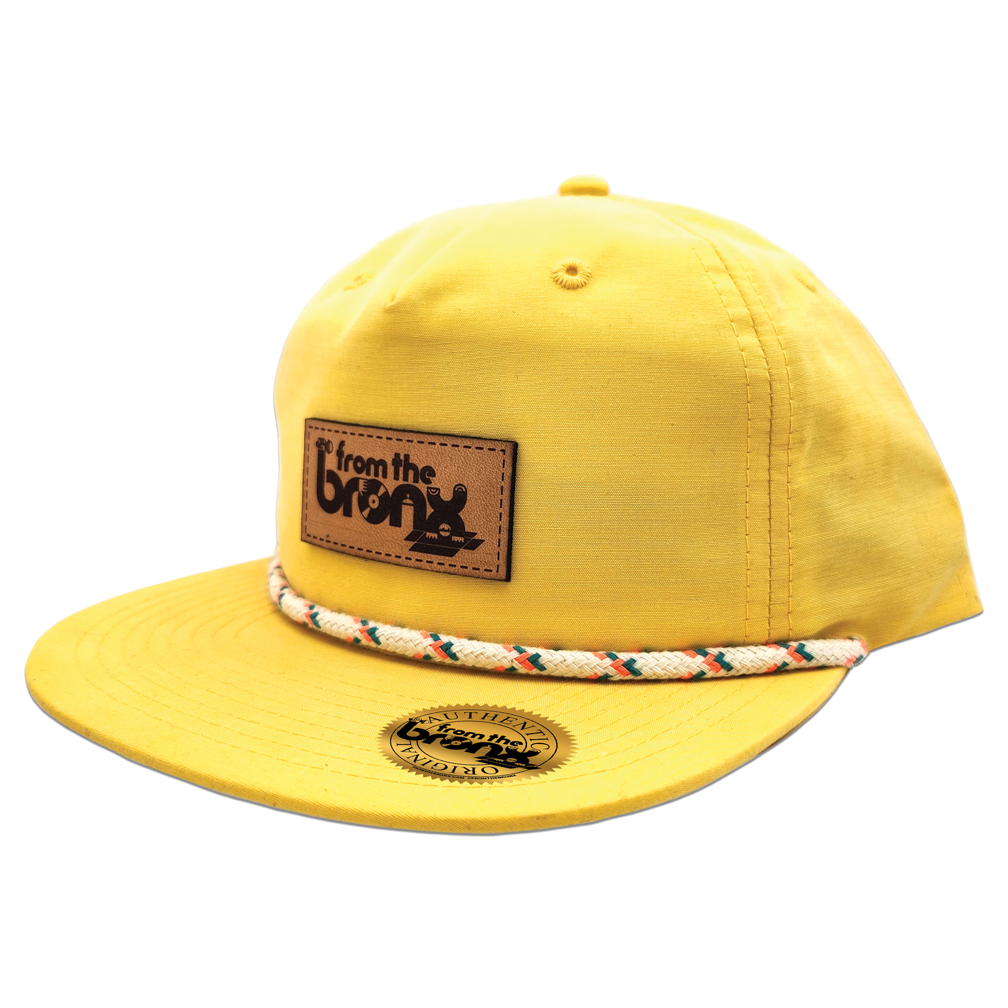 From The Bronx Yellow Granddad Hat Side