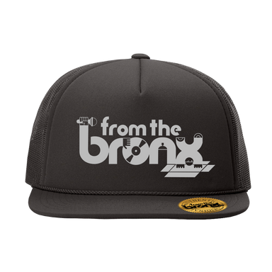 From The Bronx Reflective Logo Trucker Hat Front